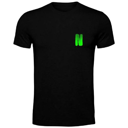 Black T-Shirts - Cotton, Regular Fit, 200 GSM | Comfortable, Washable, Plain Pattern, Short Sleeves, O-Neck, Available in S, M, L, XL Sizes