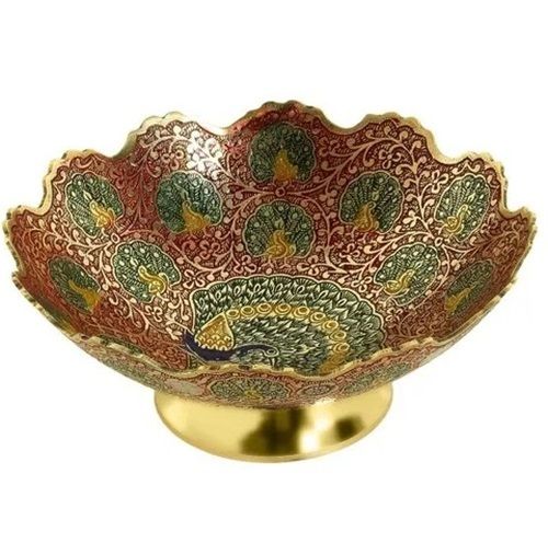 Brass Fruit Bowl