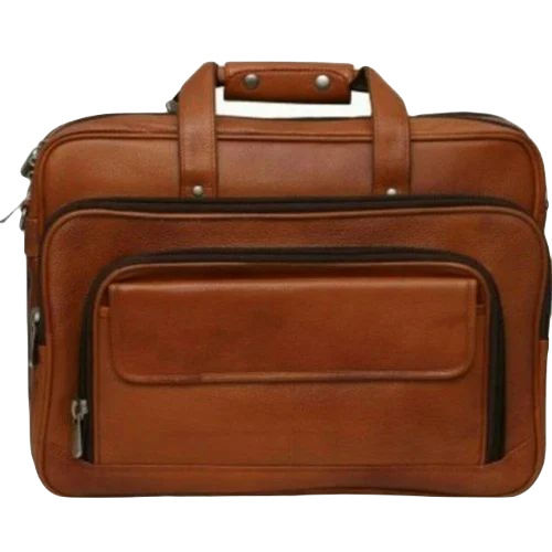 Brown Leather Office Bag