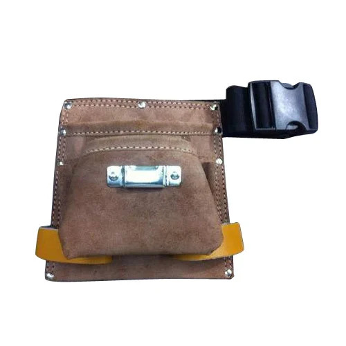 Brown Split Leather Work Apron