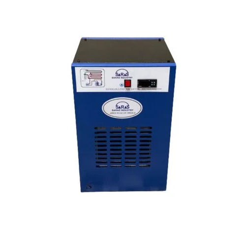 Compressed Refrigeration Air Dryer - 40 cfm Capacity, 220 Voltage, Semi-Automatic Design, Blue Finish, Electric Power Source