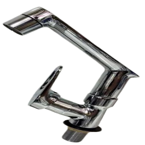 Crown Series Swan Neck - Chrome Coated Brass, 15MM Round Shape | Customizable Size, Sleek White & Silver Finish