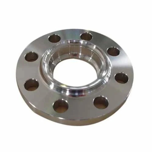 CS Screwed Flanges - Carbon Steel, Round Shape, Silver Grey | Highly Durable, Corrosion Resistant, Rust Free
