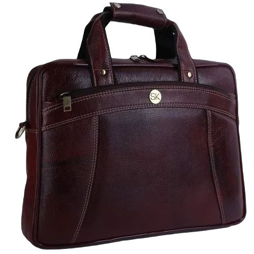 Dark Brown Laptop Leather Bag