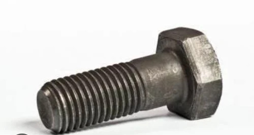 High Tensile Hex Bolt - Corrosion Resistant, High Strength, Polished Finish, Matte Black | For Commercial Use