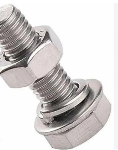 High Tensile Nut - Steel, Polished Finish, Silver Grey Color | Durable, High Strength, Corrosion Resistant, Rust Free for Commercial Use