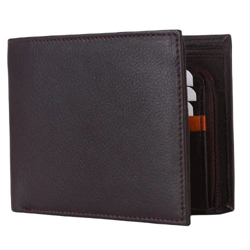 Men Bi Fold Leather Wallet