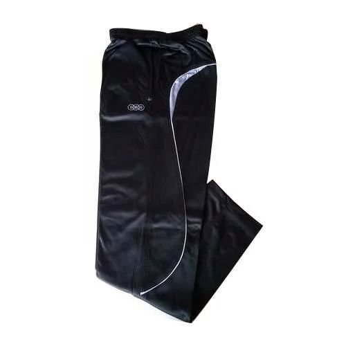 Men's Premium Cotton Sports Lower - XS to XXL, Black | Moisture-Wicking, Quick Drying, Durable Stitching, Zipper Pockets, Lightweight Design, Ankle Cuffs, Reflective Accents, Comfortable Fit