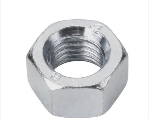 Metal Nuts Bolts - High Strength Corrosion Resistant Metal | Durable, Polished Finish, Commercial Use, Silver-Grey Color
