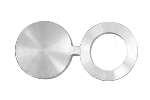 Spectacle Blind Flange - Highly Pure Steel, Round Shape, Silver Color | Durable, Corrosion Resistant, High Strength, Rust Free