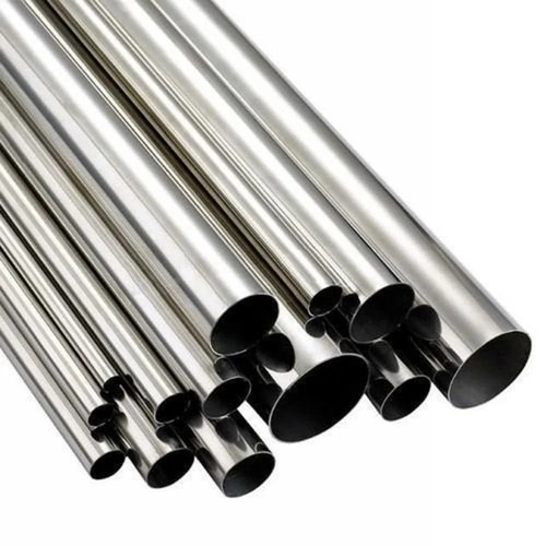 Stainless Steel 304 316 Seamless Pipes - Stainless Steel, Round Shape, Silver Color | Durable, High Strength, Corrosion Resistant