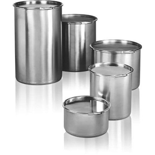 Stainless Steel Container - Color: Silver