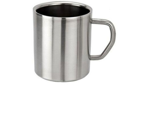 Stainless Steel Mug - Color: Silver