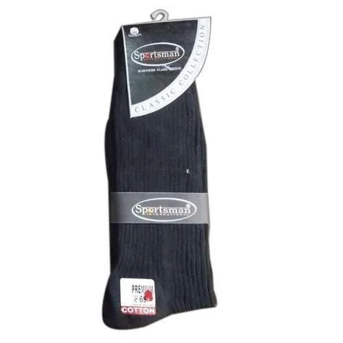 Black Cotton Socks