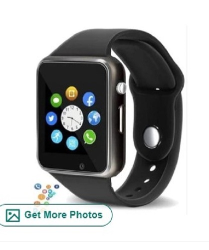 Black Digital Smart Watch - Lightweight & Stylish Design | Skin Friendly, Unisex for Any Occasion