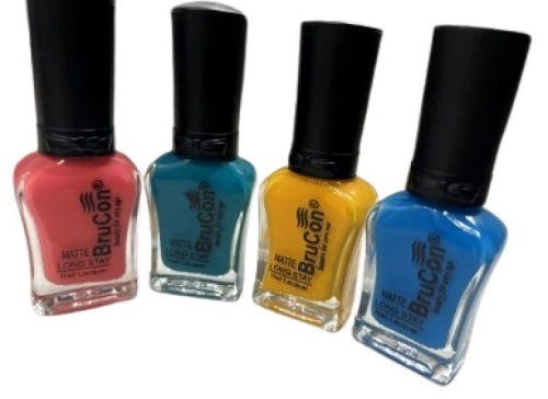 Coloured Nail Polish - Liquid Formula, Various Sizes & Colors | Skin Friendly Finish, Timely Delivery, Quality Tested