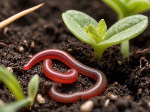 Eisenia Fetida Live Earthworms For Composting