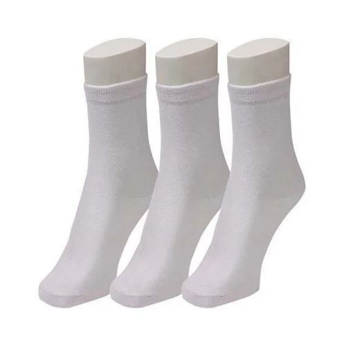 Girls Premium Quality Cotton Socks - Ankle Length, Soft White Fabric with Fun Prints | Comfortable Fit, Lightweight Design, Moisture-Wicking, Stretchy, Breathable, Anti-Wrinkle, Suitable for All Seasons