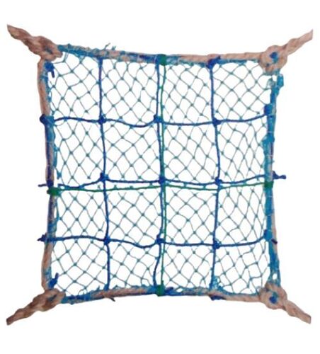 HDPE Industrial Safety Net - 2.5mm Green Square Netting | UV-Resistant, Durable, Tear-Resistant, Weatherproof, Flexible, Easy Installation