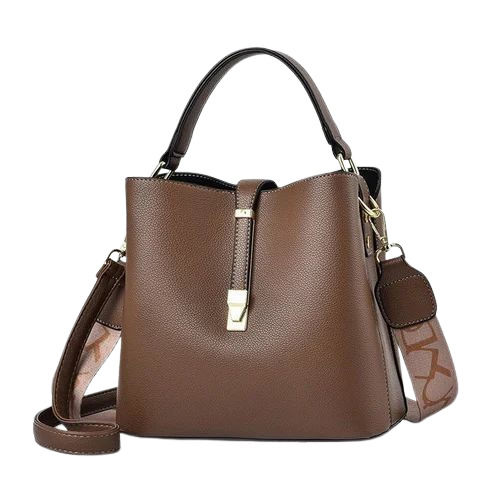 Ladies Brown Tote Bag