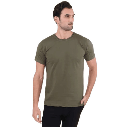 Cotton T-Shirt - Regular Fit, Customized Size, O-Neck, Short Sleeves | Breathable, Skin-Friendly, Fade, Wrinkle, Shrink Resistant