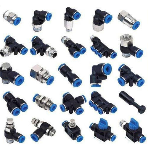 Pneumatic Fittings - Color: Black