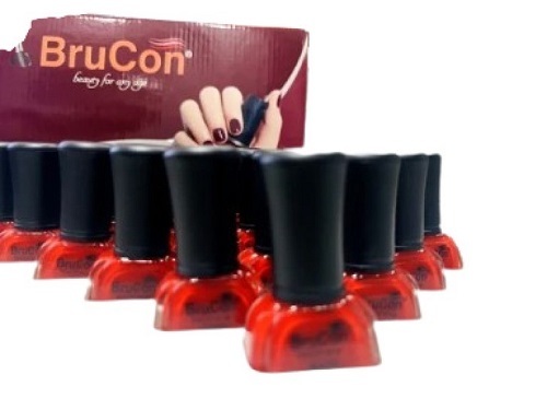Red Nail Polish - Liquid Formula, Quick Drying & Long Lasting, True Value for Money