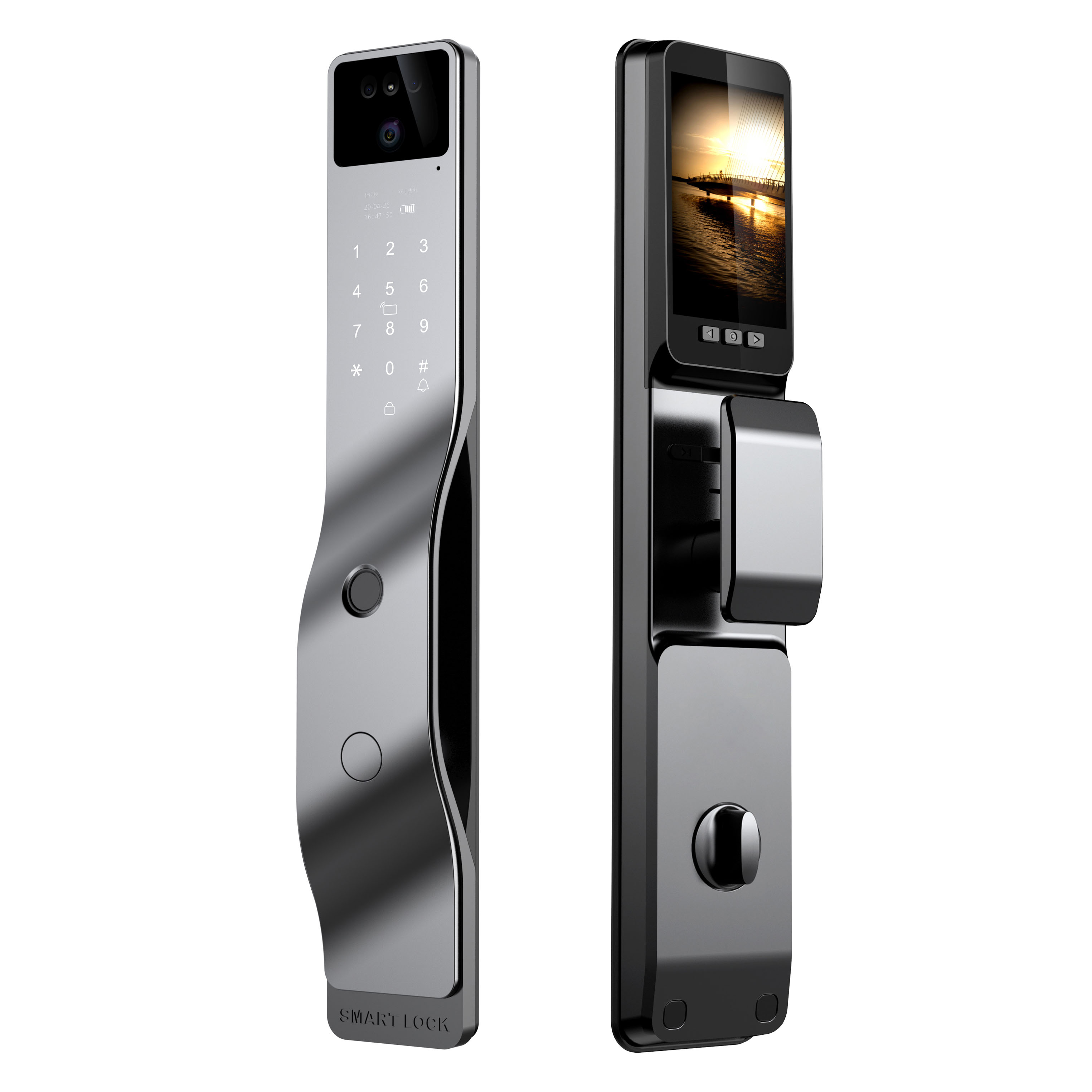 smart front door lock