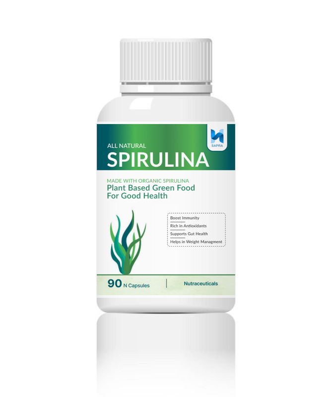 Spirulina Capsules - Product Type: Herbal Supplements