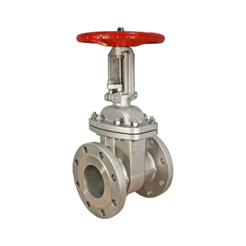 Stainless Steel Gate Valves - Durable High Strength Design | Corrosion Resistant, Commercial Use, Silver Finish, Designed for Water Media