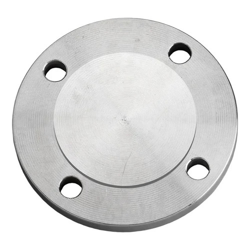 Stainless Steel Round Plate Flanges - Corrosion Resistant High Strength | Rust Free Silver Color Durable Design
