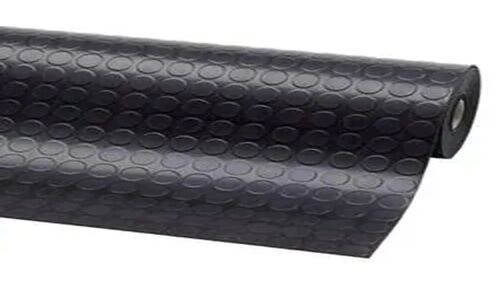 Wacking Rubber Mat - High-Density Rubber, Square Shape, Black | Shock Absorbent, Weatherproof, Impact-Resistant, Flexible Structure, Noise Reduction