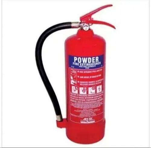 ABC Fire Extinguisher - Premium 12 KG Capacity | Compact Design, High Extinguishing Power, Corrosion-Resistant Mild Steel, Wall-Mountable Bracket, Easy Operation, Pressure Gauge