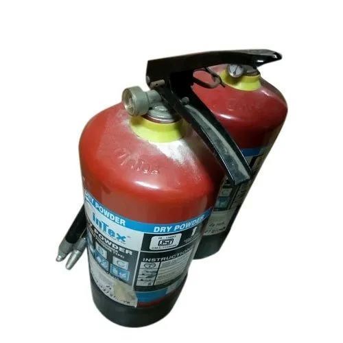 9KG Dry Powder Fire Extinguisher - Mild Steel, 10 Meter Jet Length | Corrosion-Resistant Body, Quick Discharge Time, Wall-Mountable Bracket, Rechargeable Option