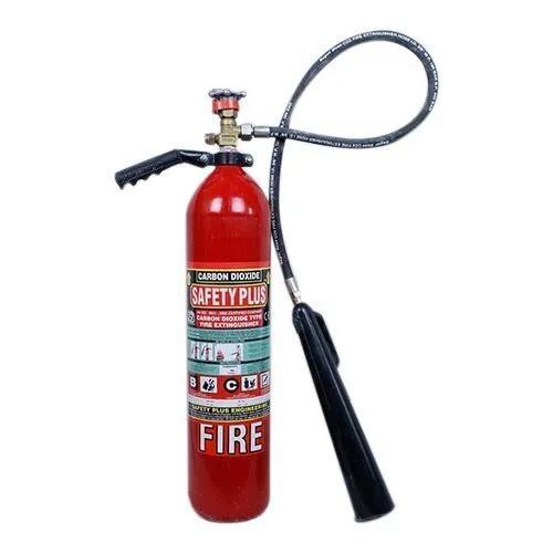 ABC Fire Extinguisher - Premium 2 Kg, High Extinguishing Power, Corrosion-Resistant Mild Steel Body, Easy Operation, Wall-Mountable Bracket, Pressure Gauge