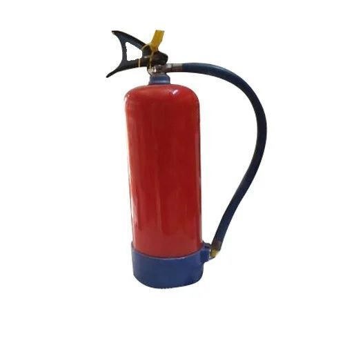 Fire Extinguisher - Premium Quality, 140 mm Diameter Cylinder | Carbon Steel, A B C Dry Powder Type, Red Color, Good Condition, -25C to +55C Working Temperature, 14 Seconds Discharge Time