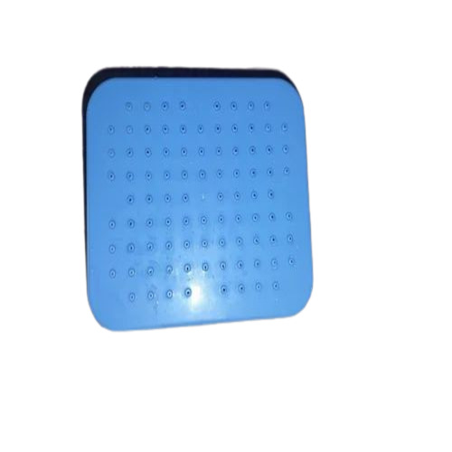 Rectangular Shower Head - Corrosion Resistant Steel, Classic Style, Deck Mounted Installation, Customizable Size, White Color