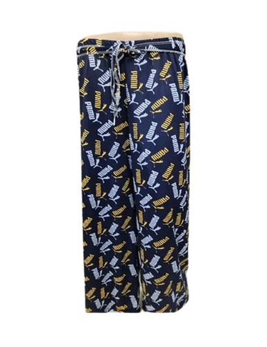 Printed Palazzo Pants - Ankle Length, Multicolor, Elastic Band Closure | Machine Wash, Loose Fit, Anti-Wrinkle, Breathable, Quick Dry