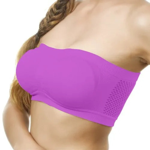 Purple Tube Bra