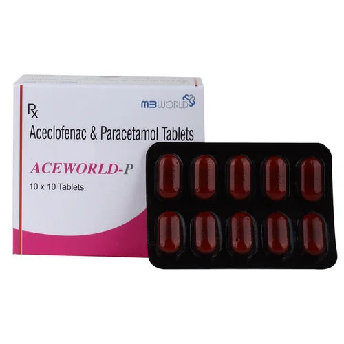 Aceclofenac And Paracetamol Tablet