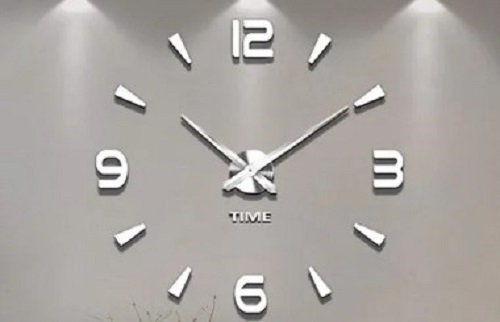 Analog 3d Wall Clock