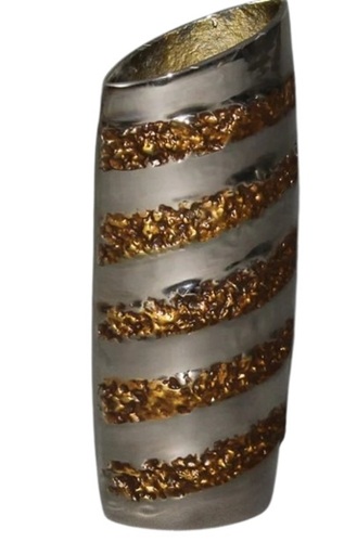Antique Aluminium Flower Vase