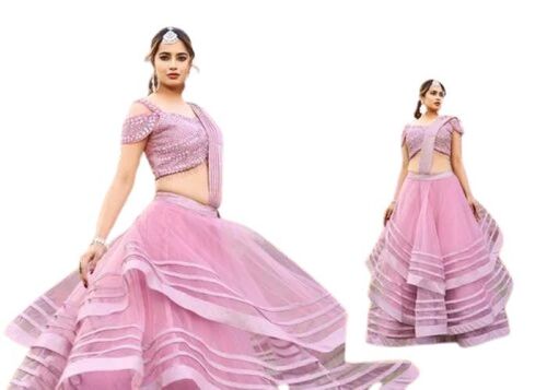 Baby Pink Lehenga Choli