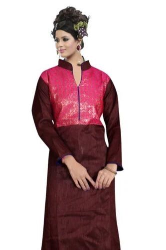 Classic Fancy Kurti - Color: Dark Brown