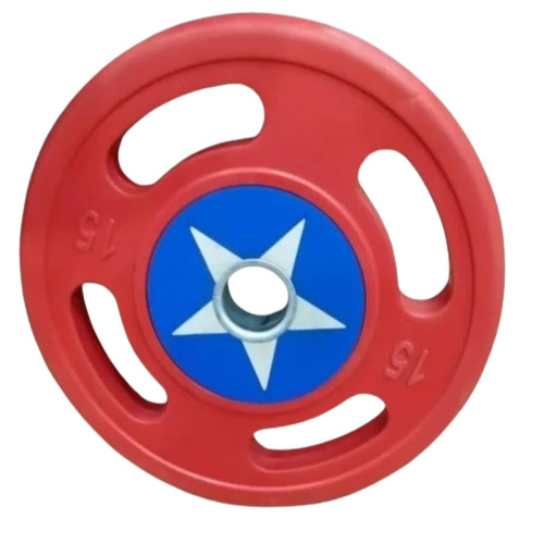 Coloured Weight Plates - Commercial Grade Weight Plate, Adjustable for Manual Operation | Ideal for Muscle Toning and Strength Gain