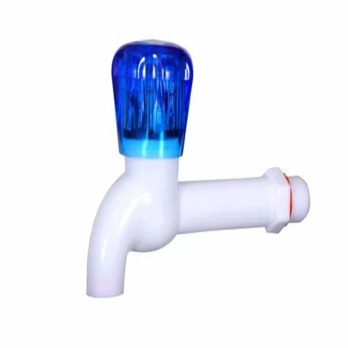 Crystal Pvc Water Tap - PVC Material, 15 MM Size, Multi-Color, Round Shape | Versatile Wall Mount Style, Ideal for Modern Decor