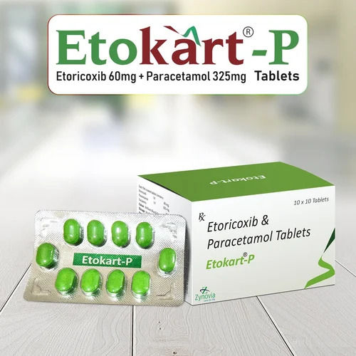 Etoricoxib 60 Mg Paracetamol 325mg Tablet