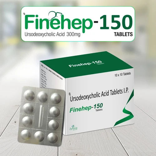 Finehep 150 mg (Ursodeoxycholic Acid Tablets)