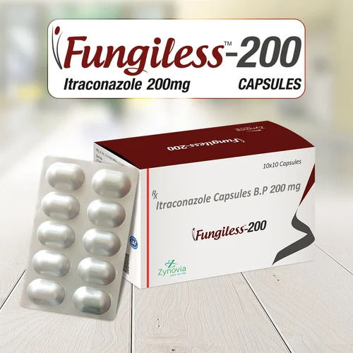 Fungiless-200mg (Itraconazole 200mg Capsules)