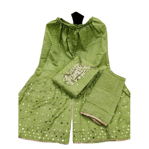 Green Sharara Suit
